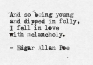 Edgar allan poe, quotes, sayings, fall in love, poetry