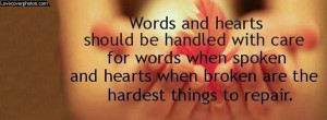 FB Heart Touching Quote Cover Photo | Facebook Covers