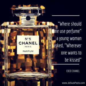 Coco Chanel Quote – Je Suis PARIS Image