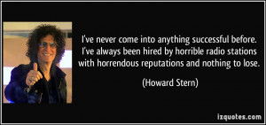 ... stations with horrendous reputations and nothing to lose. - Howard