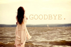 girl, goodbye, sad, text, typography