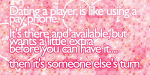 Dating A Player