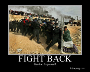 motivational wallpaper on fight back fight back stand up for yourself ...