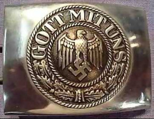 Gott Mit Uns (God With Us) Nazi Buckle