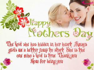 Happy Mothers Day Love Poems. Thanks Mom And Dad Quotes. View Original ...