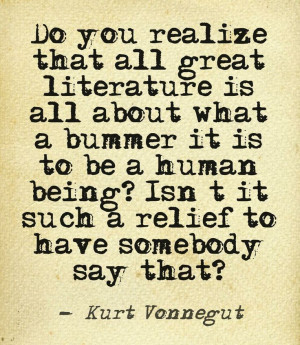 Kurt Vonnegut quote, writers quotes, quotes about writing and ...