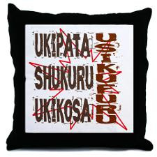 Swahili Sayings Throw Pillows