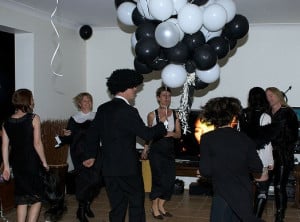 Black and White Party Ideas