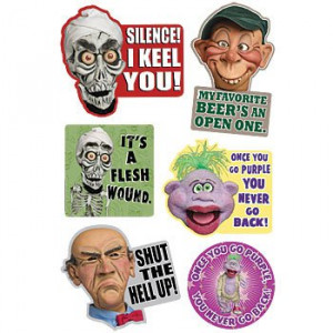Jeff Dunham's Famous Puppets Refrigerator Magnets (Set of 6) - Achmed ...