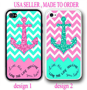 LIVE-LOVE-LIFE-QUOTE-MINT-PINK-CHEVRON-ANCHOR-CASE-COVER-FOR-IPHONE-6 ...