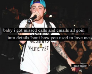Rapper, mac miller, quotes, sayings, love, lyrics