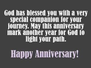 Christian Anniversary Message for Son or Daughter