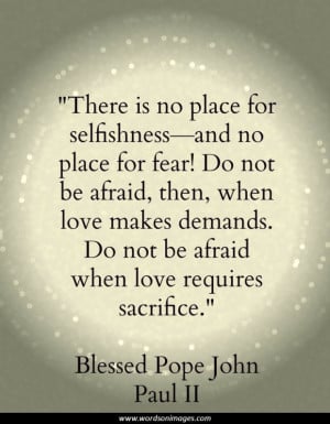 Quotes by pope john paul ii