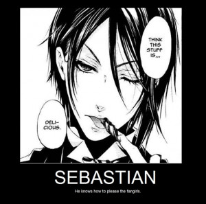 Sebastian from Kuroshitsuji/Black Butler, Well I think the picture ...