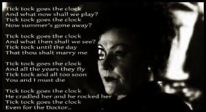 Tick Tock (doctor who,the doctor,river song,tick tock)