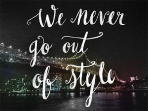 Taylor swift caley ostrander 1989 we never go out of style dribbble
