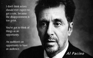 Al Pacino Acting Quote found on Greg Bepper's Thunderbolt Theatre ...