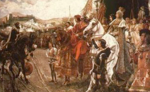 Above: Wedding of Ferdinand and Isabella,