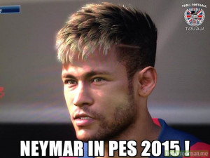 Neymar Jr. in Pro Evolution Soccer 2015 !!!