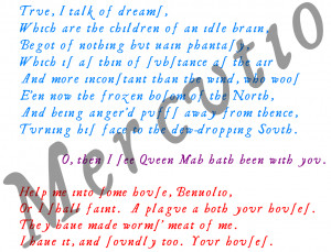 Shakespeare - Mercutio Quotes