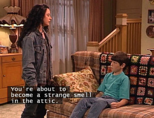 Roseanne #darlene #dj #tvshow #funny