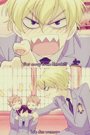 fujioka haruhi, haruhi, ouran, suou tamaki, tamaki