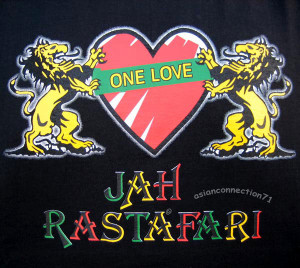 Jah Rastafari One Love Judah Lions Reggae Shirt