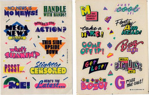 80's Stickers