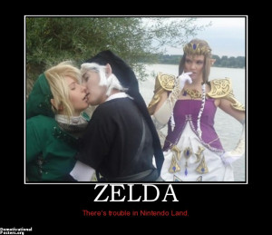 ZELDA - There's trouble in Nintendo Land.