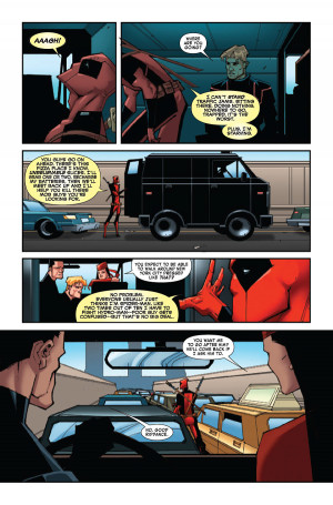 Deadpool's quotes are very funny.. Charles Soule is doing great!