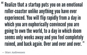 Marc Andreessen quote about startups techkik