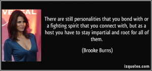 More Brooke Burns Quotes