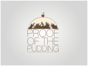Proof of the Pudding logo (School Project)