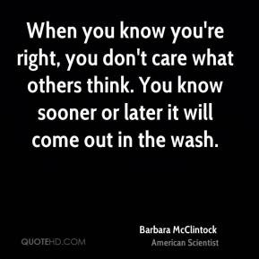 Barbara McClintock Quotes