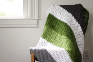 block blanket: Bold Stripes, Blocks Blankets, Color Combos, Blankets ...