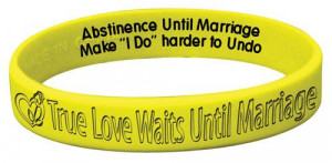 True Love Waits Logo Bracelets 