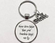 Never Drive Faster Than Your Guardi an Angel Can Fly Angel Wing Sweet ...