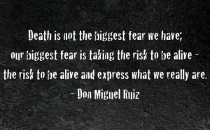 Description for not-fear-inspirational-death-quotes-wallpaper