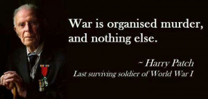 War is organised murder