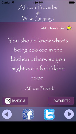 African Proverbs & Wise Sayings