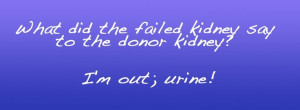 ... Humor, Transplant Humor, Humor Quotes, Kidney Transplant, Kidney Jokes