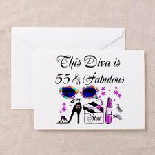 HAPPY 55TH BIRTHDAY Greeting Cards (Pk of 20) for