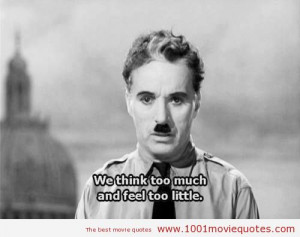 The Great Dictator (1940) quote