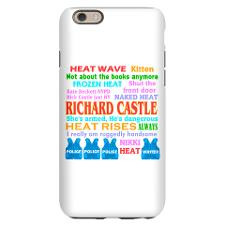 Richard Castle Funny Quotes iPhone 6 Slim Case for
