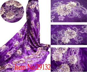velvet lace fabric for wedding dress african style velvet lace fabric