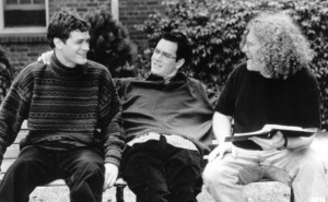 ... Mark-Paul Gosselaar and Tom Everett Scott in Dead Man on Campus (1998