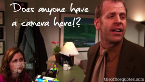 Toby and Pam Beesly the office