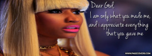 Nicki Minaj Quote Cover Comments