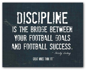 Inspirational football quotes, sport, sayings, discipline