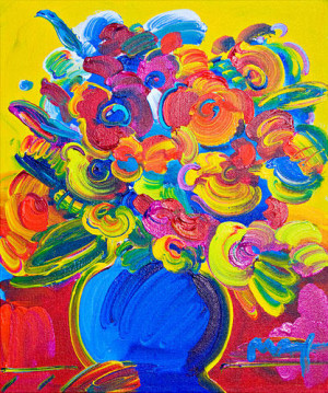 peter max flowers